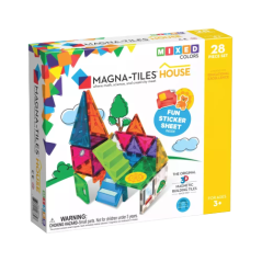 VALTECH Magnetická stavebnice Magna-Tiles House 28 dílů