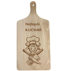 Dřevěné kuchyňské prkénko - NEJLEPŠÍ KUCHAŘ
