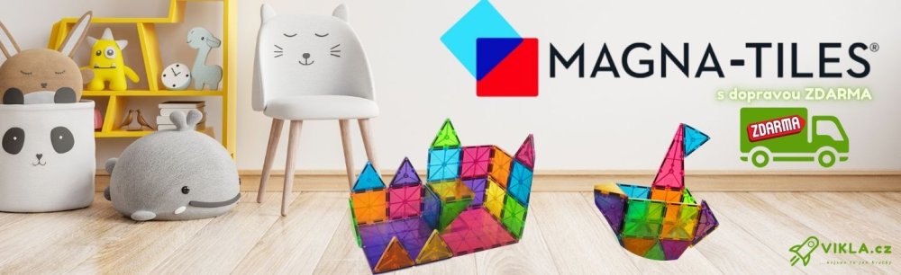 Stavebnice pro lepší motoriku Vašich dětí - Magna-Tiles